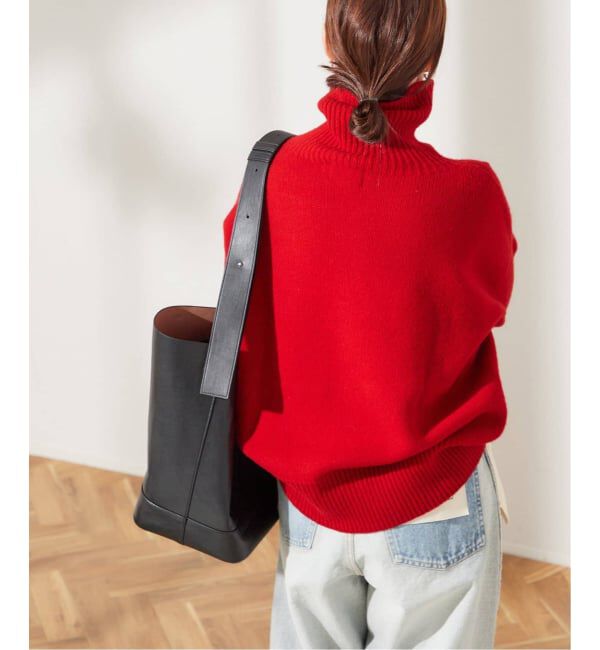 journal standard L'essage「《追加》【ISLAND TIDES/アイランドタイド】ラムズウールタートルネック」|ニット・セーター|