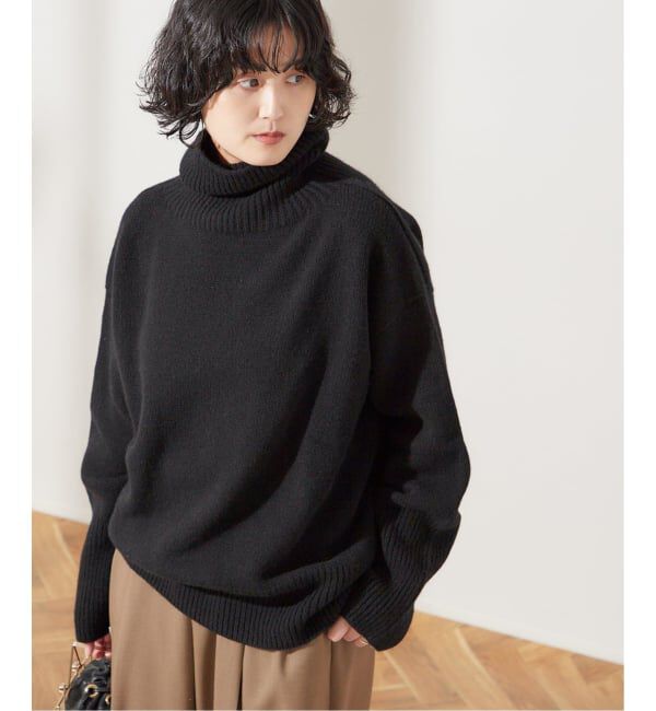 journal standard L'essage「《追加》【ISLAND TIDES/アイランドタイド】ラムズウールタートルネック」|ニット・セーター|