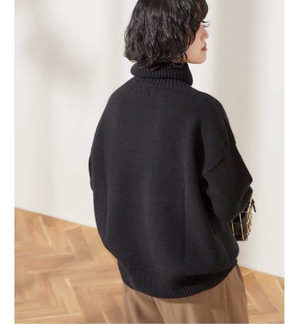 journal standard L'essage「《追加》【ISLAND TIDES/アイランドタイド】ラムズウールタートルネック」|ニット・セーター|