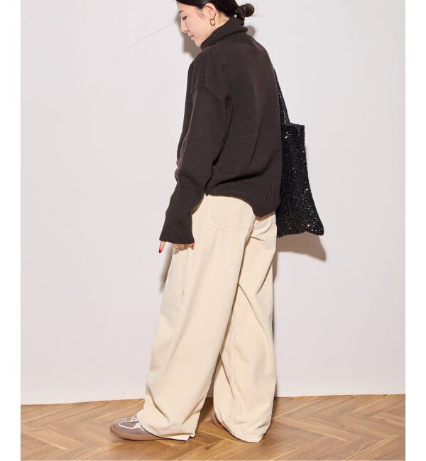 journal standard L'essage「《追加》【ISLAND TIDES/アイランドタイド】ラムズウールタートルネック」|ニット・セーター|