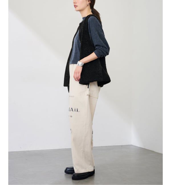 FRAMeWORK「≪追加 / 手洗い可能≫ボアベスト」|ダウンベスト・ベスト|