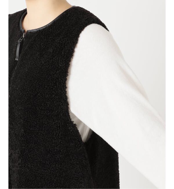 FRAMeWORK「≪追加 / 手洗い可能≫ボアベスト」|ダウンベスト・ベスト|