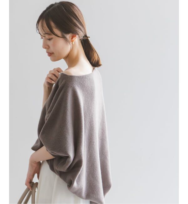 NOBLE「《WEB・一部店舗限定追加2》ファインウールドルマンプルオーバー」|ニット・セーター|