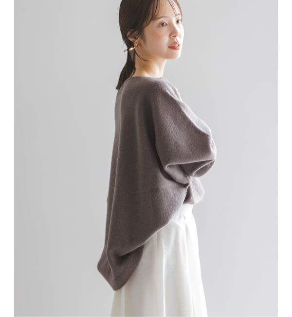 NOBLE「《WEB・一部店舗限定追加2》ファインウールドルマンプルオーバー」|ニット・セーター|