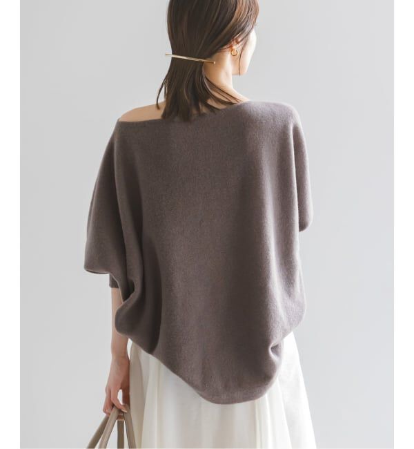 NOBLE「《WEB・一部店舗限定追加2》ファインウールドルマンプルオーバー」|ニット・セーター|