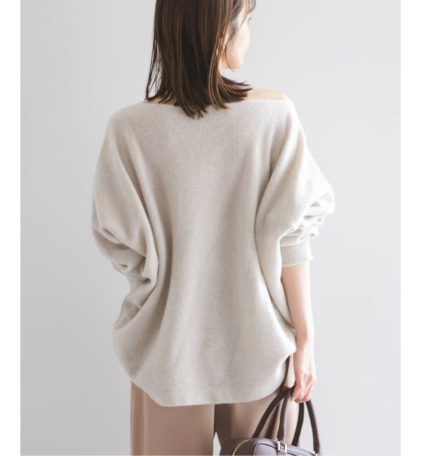 NOBLE「《WEB・一部店舗限定追加2》ファインウールドルマンプルオーバー」|ニット・セーター|