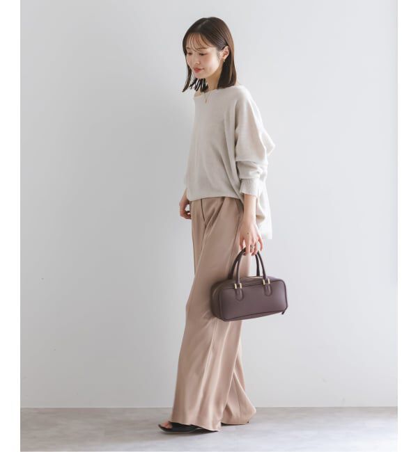 NOBLE「《WEB・一部店舗限定追加2》ファインウールドルマンプルオーバー」|ニット・セーター|