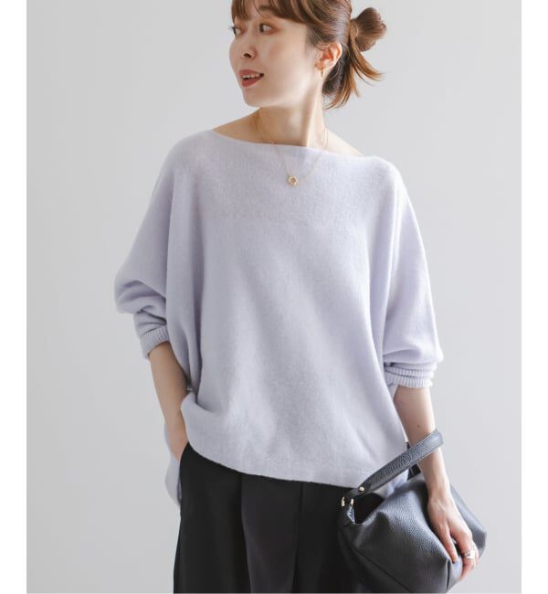 NOBLE「《WEB・一部店舗限定追加2》ファインウールドルマンプルオーバー」|ニット・セーター|