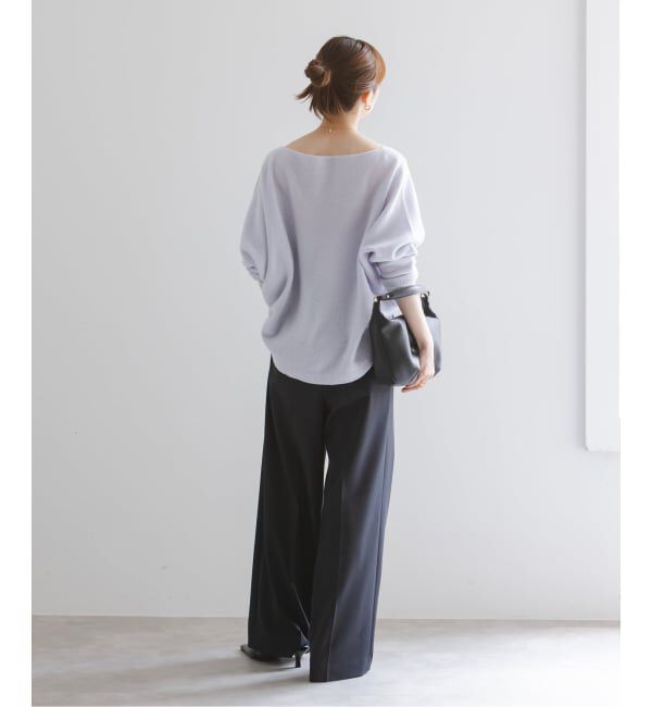 NOBLE「《WEB・一部店舗限定追加2》ファインウールドルマンプルオーバー」|ニット・セーター|