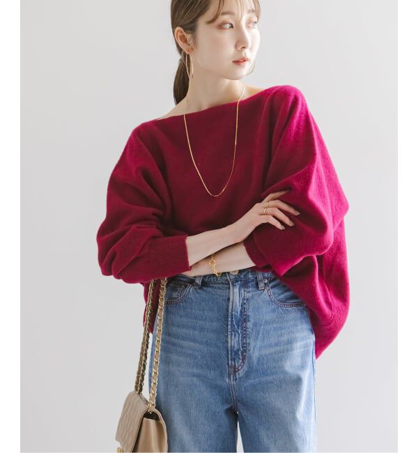 NOBLE「《WEB・一部店舗限定追加2》ファインウールドルマンプルオーバー」|ニット・セーター|