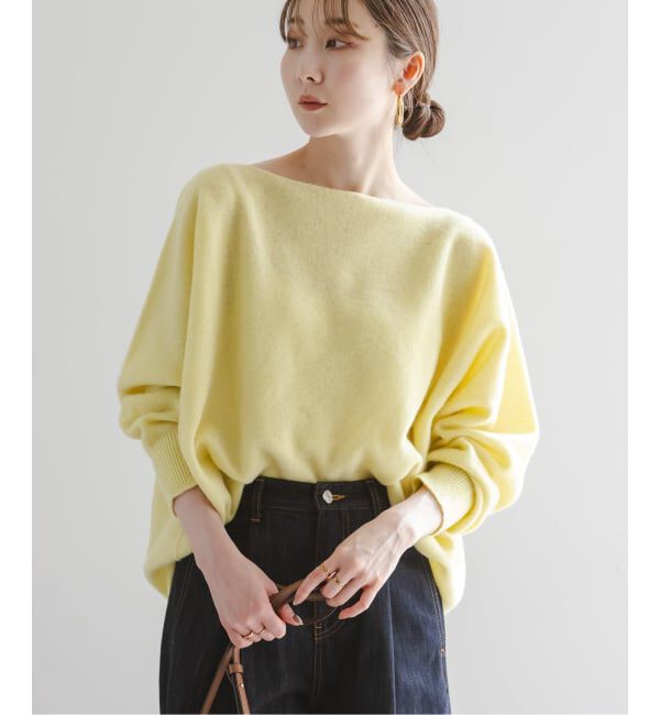 NOBLE「《WEB・一部店舗限定追加2》ファインウールドルマンプルオーバー」|ニット・セーター|