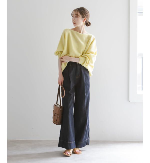 NOBLE「《WEB・一部店舗限定追加2》ファインウールドルマンプルオーバー」|ニット・セーター|