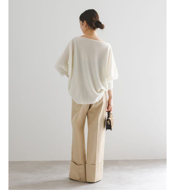 NOBLE「《WEB・一部店舗限定追加2》ファインウールドルマンプルオーバー」|ニット・セーター|