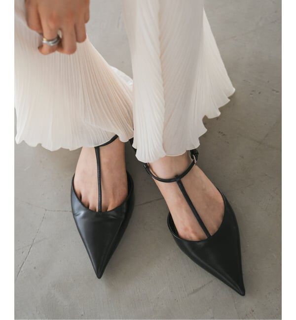 NOBLE「TONY BIANCO/トニービアンコ Tストラップシューズ」|パンプス|