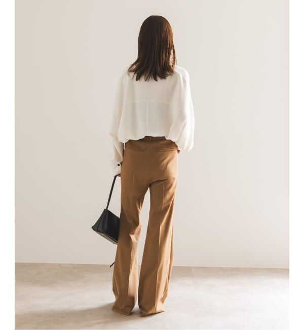 NOBLE「《追加》エステルダブルクロスカーデブラウス3」|シャツ・ブラウス|