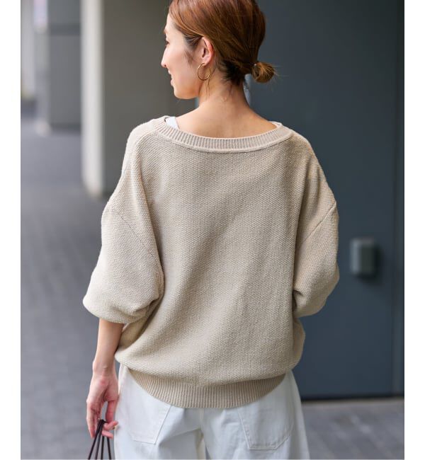 FRAMeWORK「≪追加≫カノコ2WAYヘンリーニット 2」|ニット・セーター|