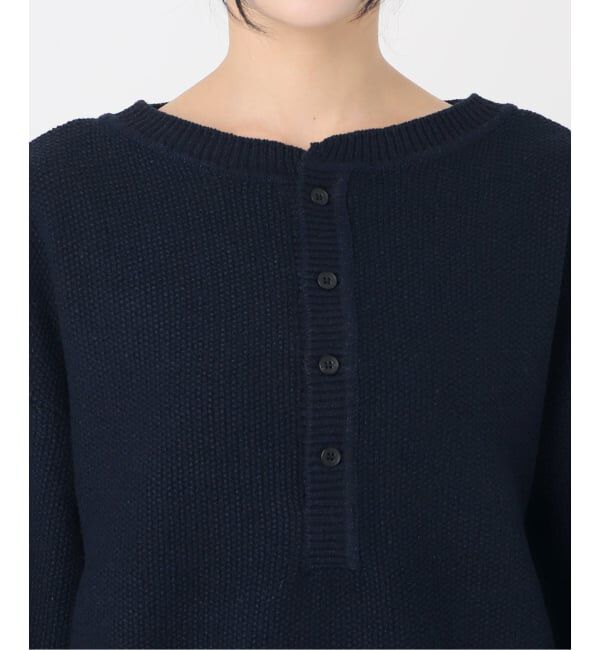 FRAMeWORK「≪追加≫カノコ2WAYヘンリーニット 2」|ニット・セーター|