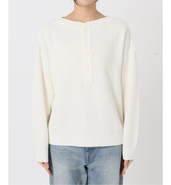 FRAMeWORK「≪追加≫カノコ2WAYヘンリーニット 2」|ニット・セーター|