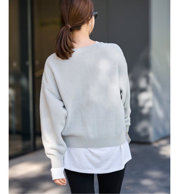 FRAMeWORK「≪追加≫カノコ2WAYヘンリーニット 2」|ニット・セーター|