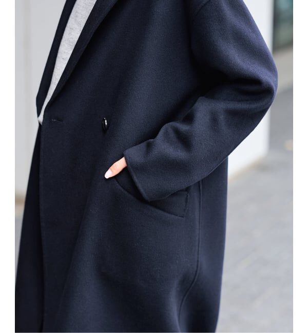 FRAMeWORK「≪追加≫SUPER160'sダブルブレストコート」|チェスターコート|
