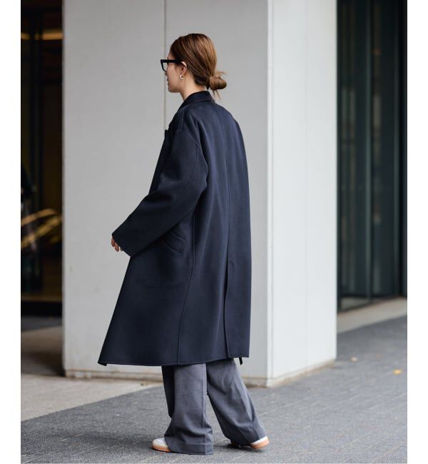 FRAMeWORK「≪追加≫SUPER160'sダブルブレストコート」|チェスターコート|