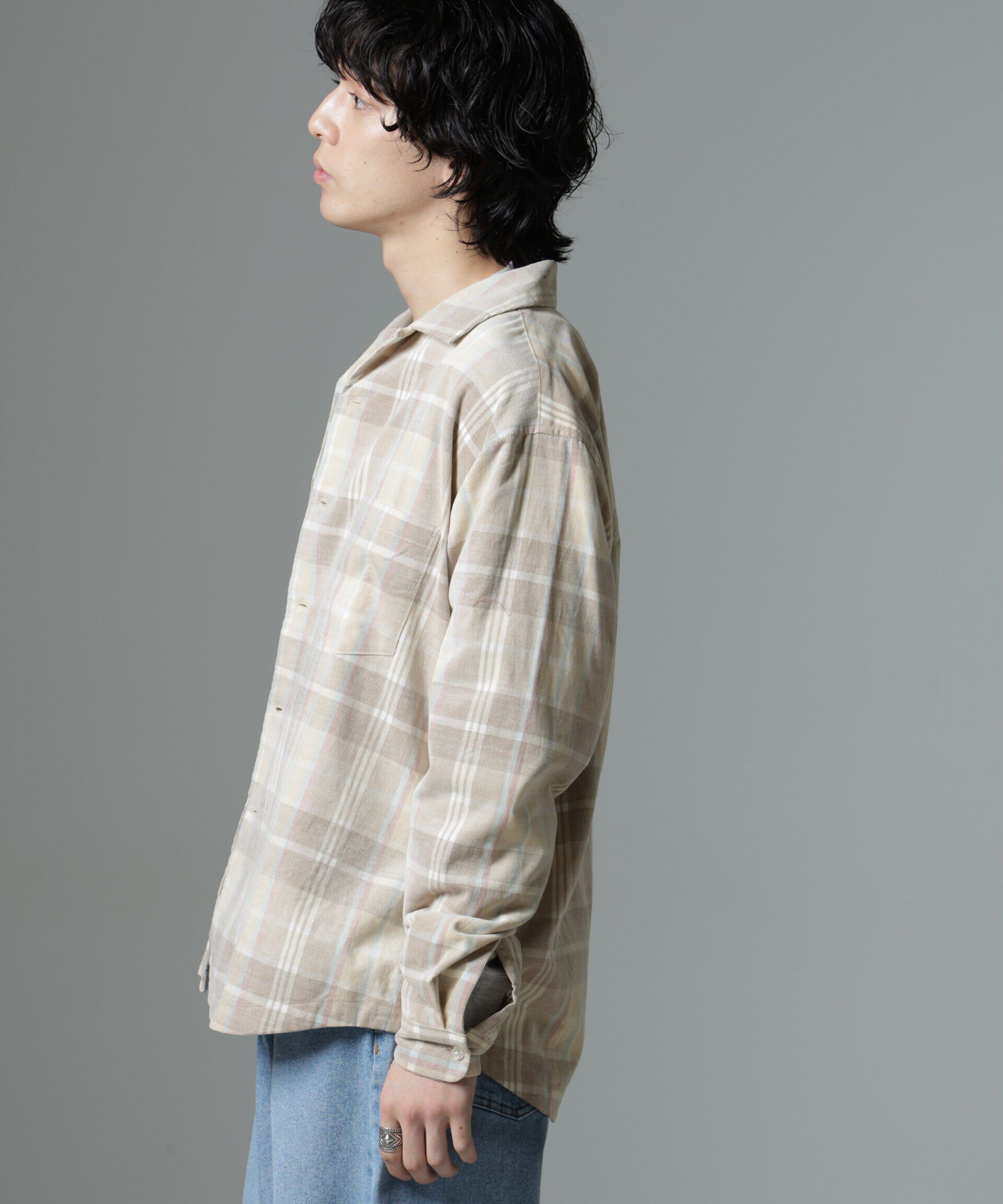 nano･universe「チェックシャツコール」|シャツ・ブラウス|