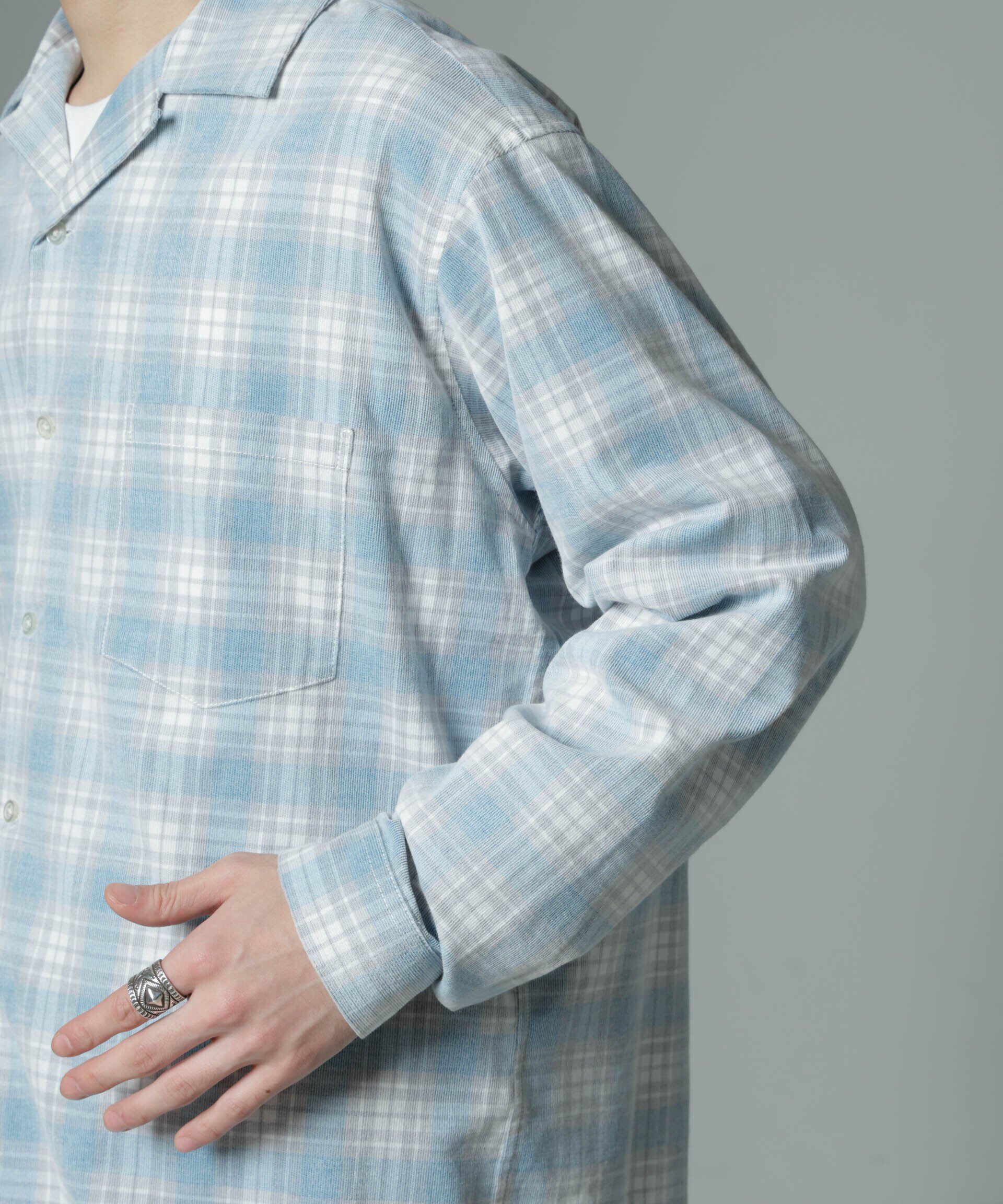 nano･universe「チェックシャツコール」|シャツ・ブラウス|