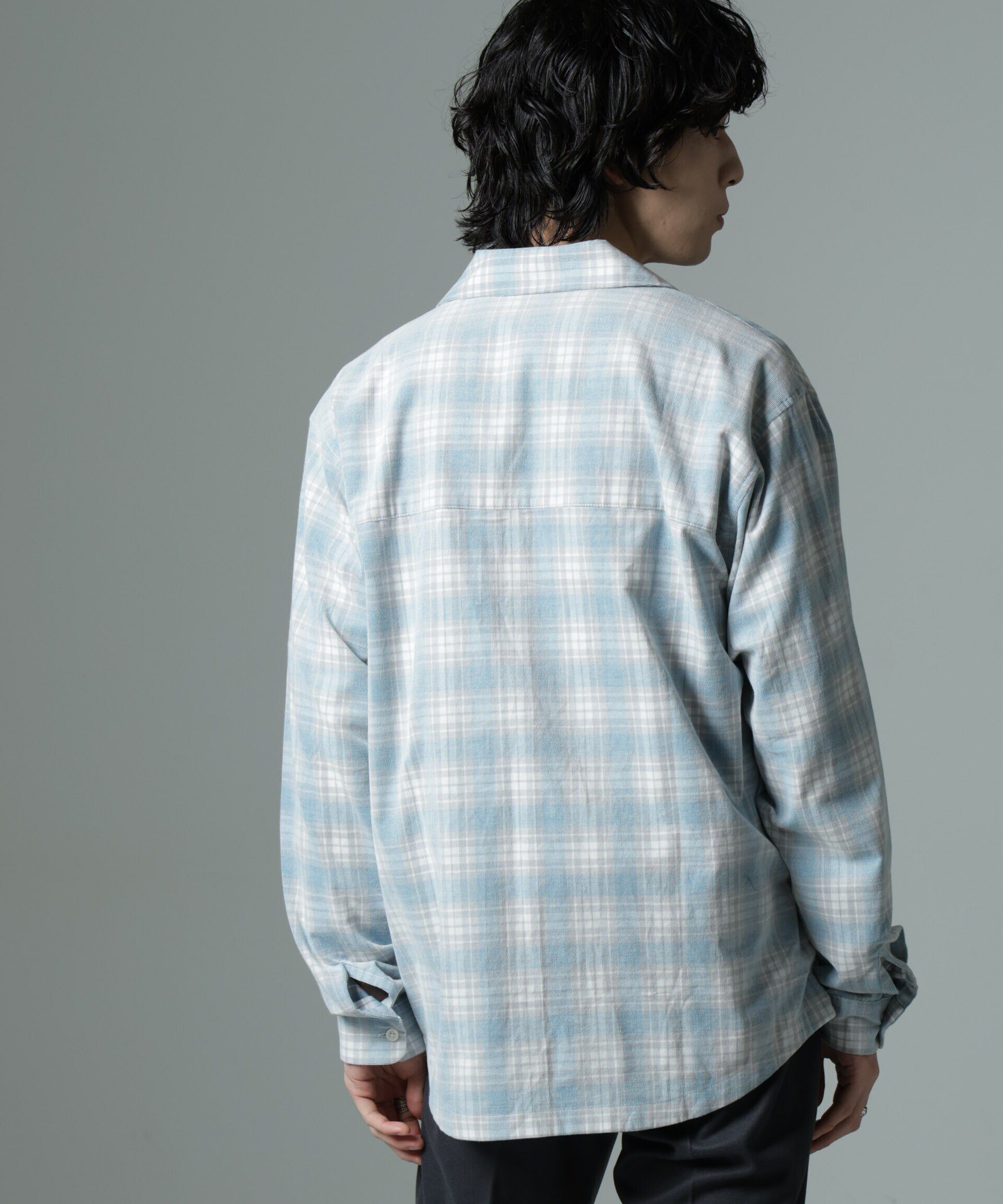 nano･universe「チェックシャツコール」|シャツ・ブラウス|