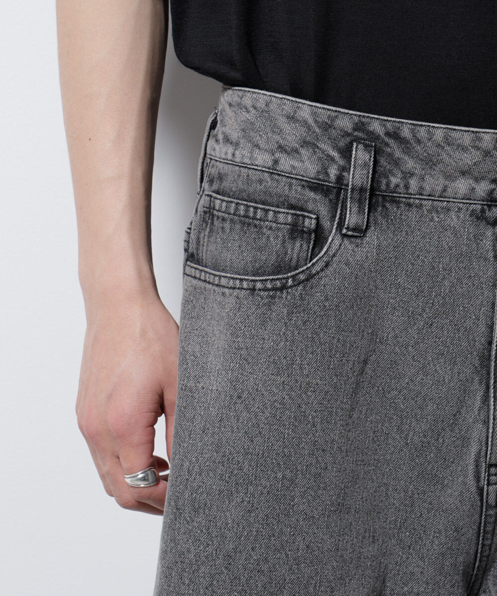 nano･universe「ケミカルウォッシュ バギーズショーツ」|チノ|