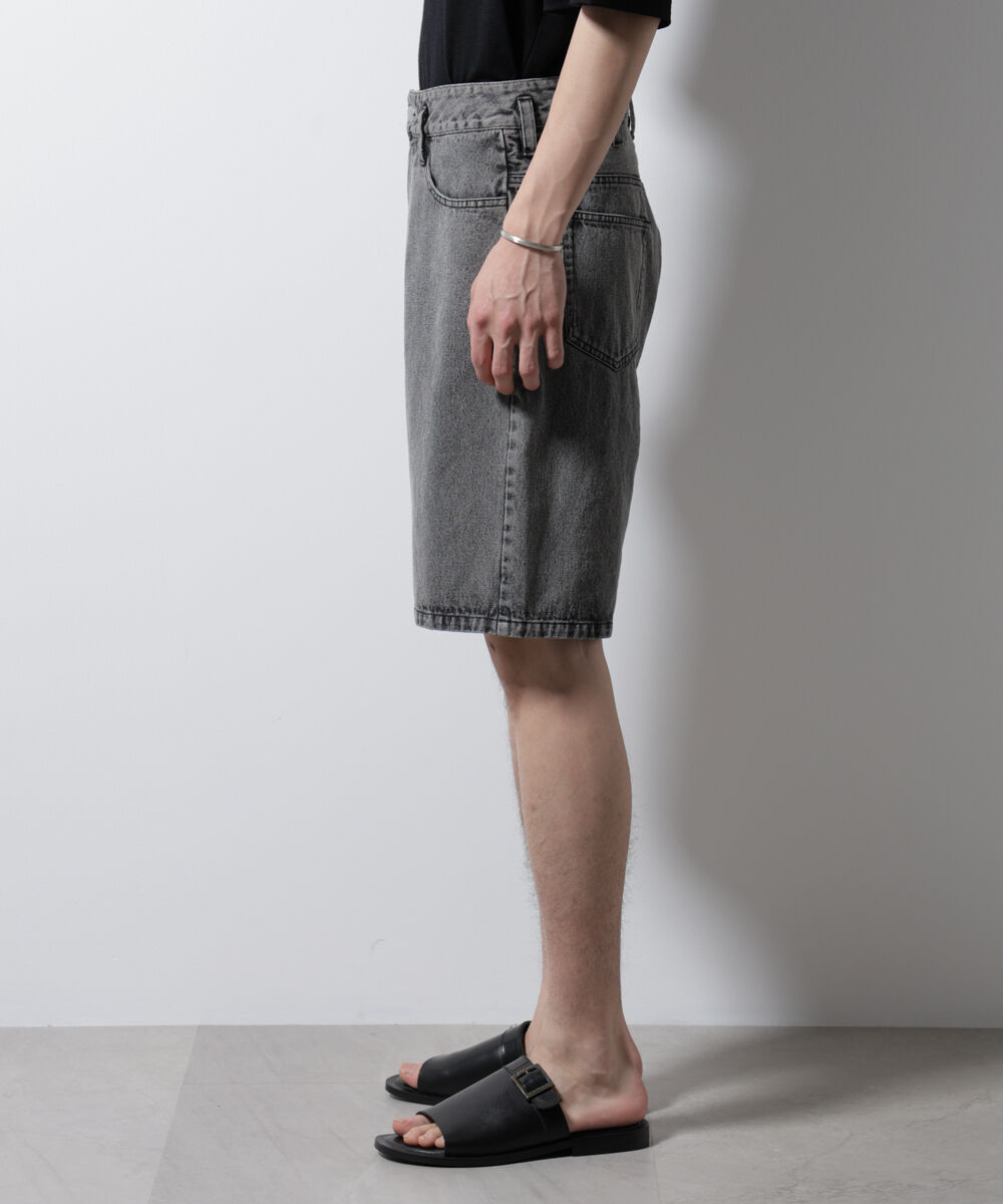 nano･universe「ケミカルウォッシュ バギーズショーツ」|チノ|