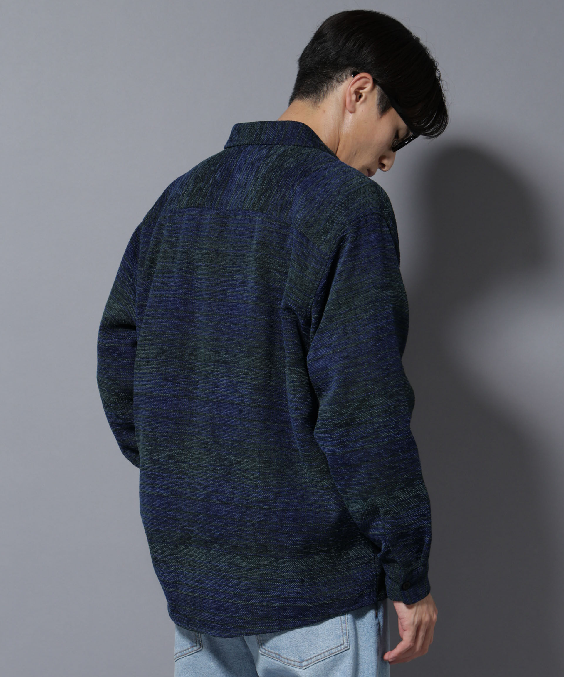 nano･universe「モールチェックシャツ 長袖」|シャツ・ブラウス|