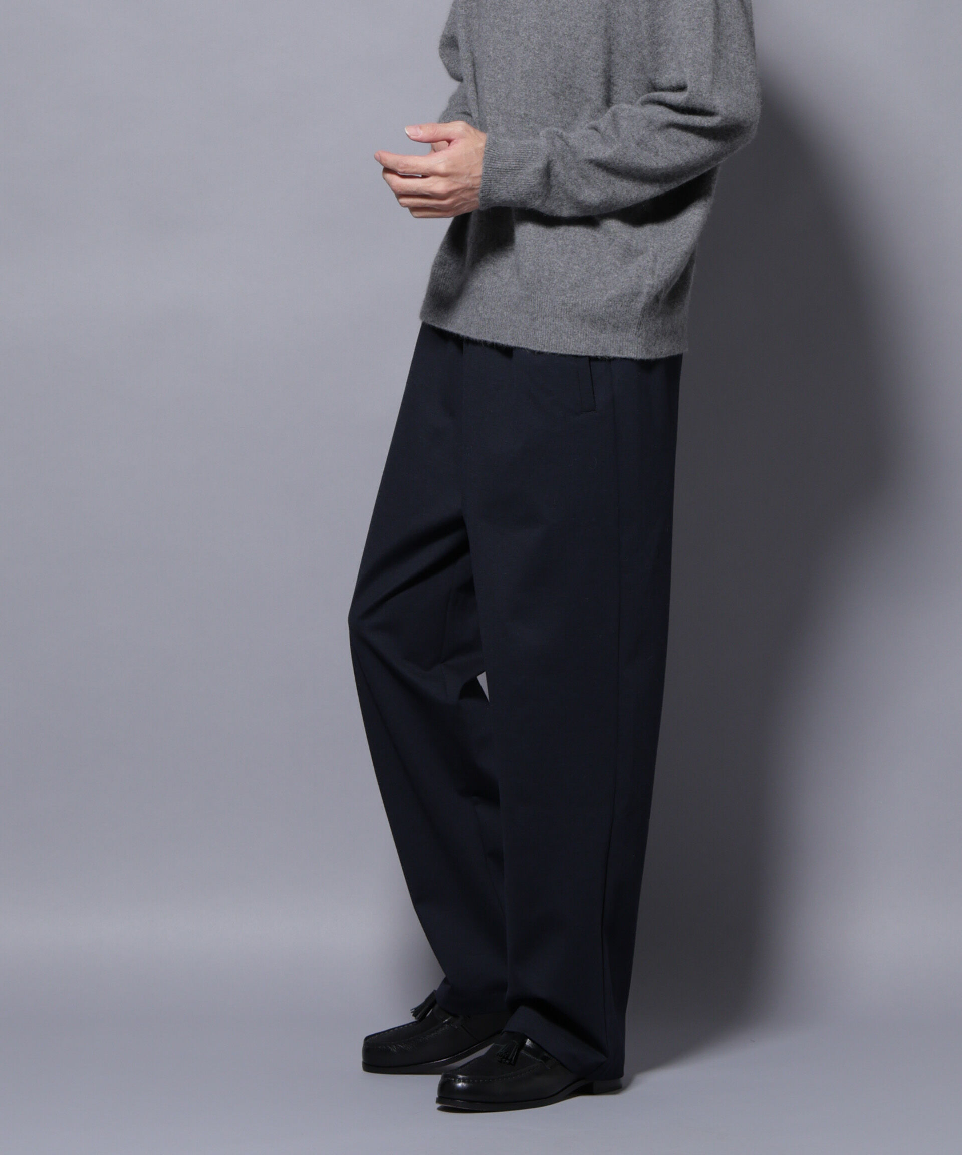 nano･universe「DELEGANTE TECH+ トラックパンツ」|チノ|