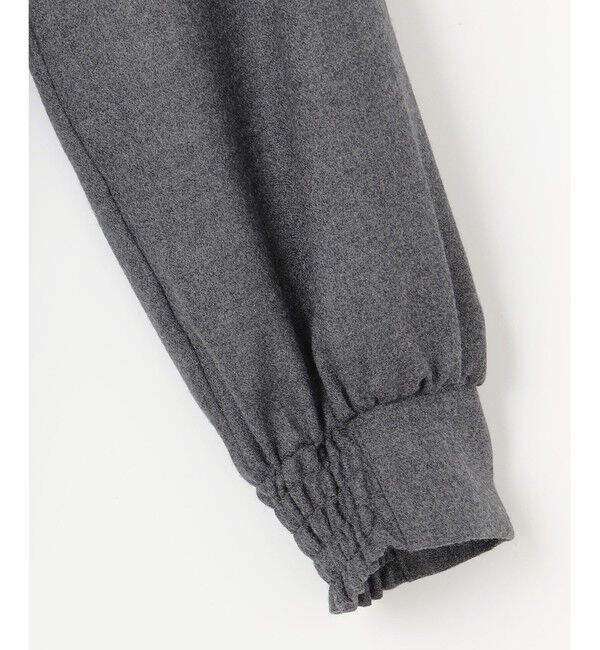 組曲「ウールジョーゼット スリットネックワンピース」|ワンピース|