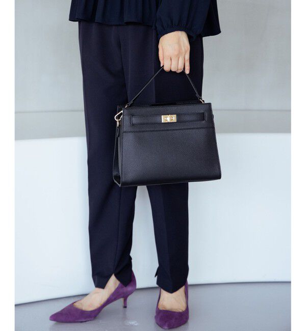 組曲「ベルトデザインスクエアショルダーバッグ」|ショルダー・メッセンジャー|