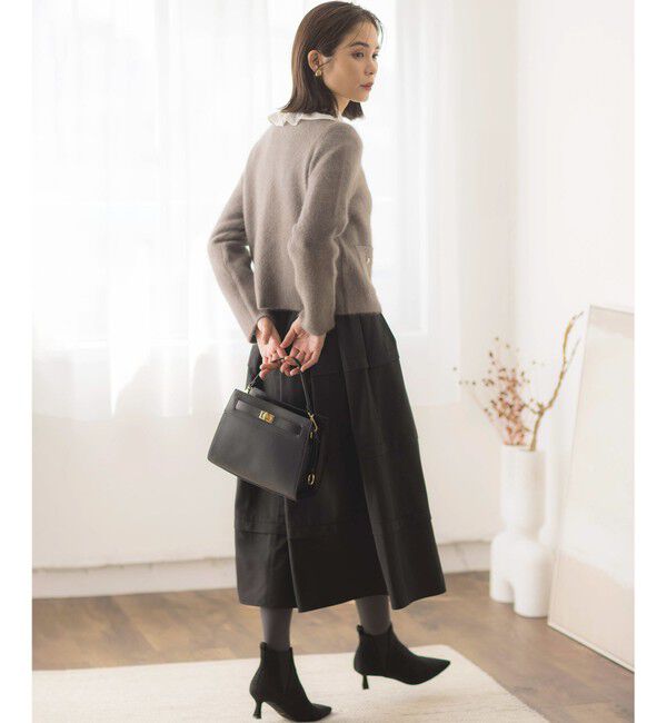 組曲「ベルトデザインスクエアショルダーバッグ」|ショルダー・メッセンジャー|