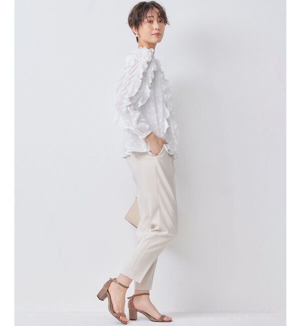 組曲「フラワーポイントシフォン ブラウス」|シャツ・ブラウス|