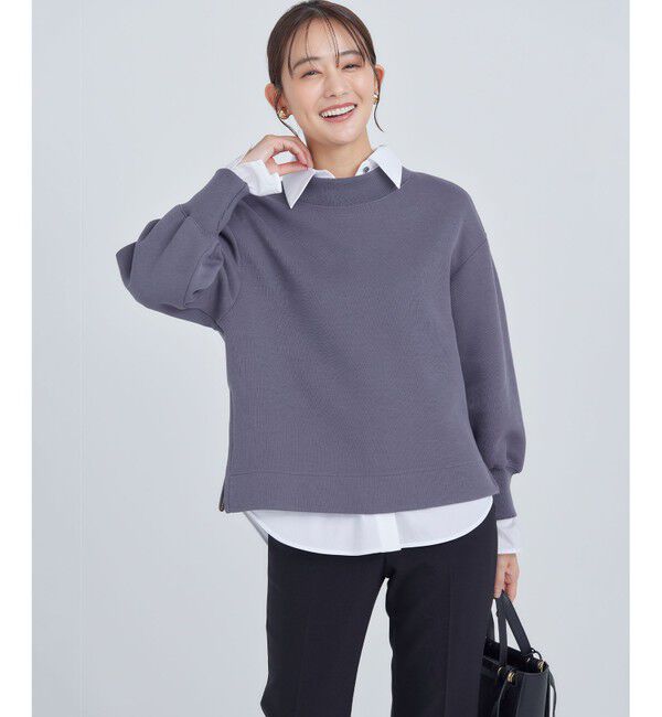 組曲「ダンボールジャージー モックネックスウェット」|スウェット・ジャージ|