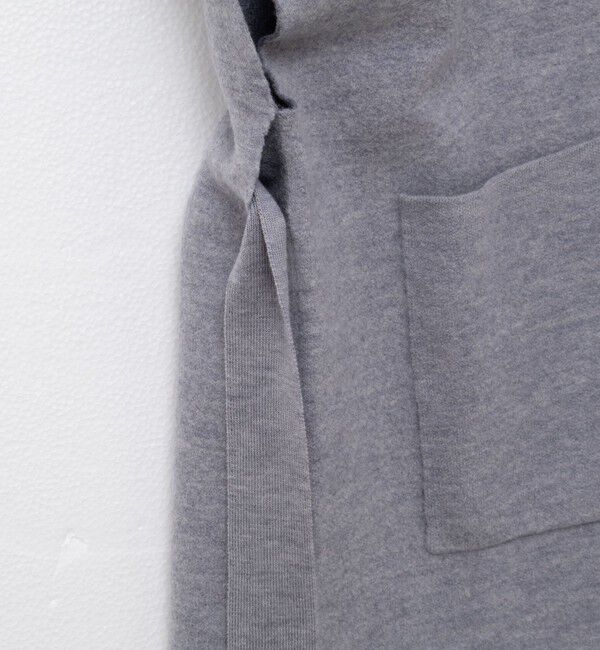 Rie Miller「バイカラー強縮ニットショール」|ニット・セーター|