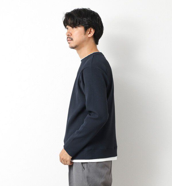 NOLLEY'S goodman「【IRM】《吸水速乾/UVカット》ワッフルダブルカラー LS Tee 25AW」|Tシャツ・カットソー|