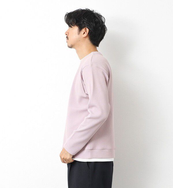 NOLLEY'S goodman「【IRM】《吸水速乾/UVカット》ワッフルダブルカラー LS Tee 25AW」|Tシャツ・カットソー|