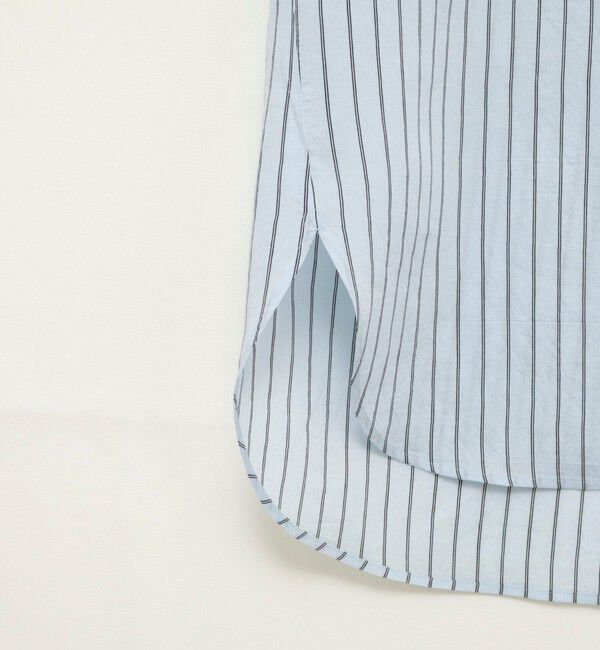 NOLLEY'S sophi「ウォッシャブルタンブラーストライプ3WAYシャツ」|シャツ・ブラウス|