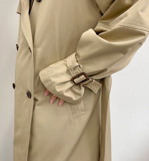fredy emue「【発売のたびに即完売する大人気アイテム】袖ボリュームトレンチコート」|トレンチコート|