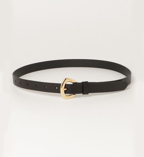 fredy emue「【atelier brugge/アトリエブルージュ】ラウンドバックルベルト 18mm」|ベルト|