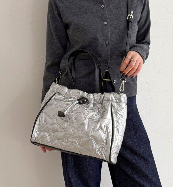 fredy emue「星キルトスクエアトートバッグ」|ショルダー・メッセンジャー|