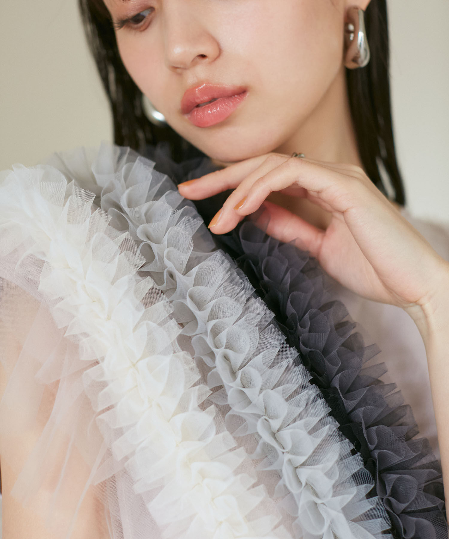 VIS「グラデーションフリルスマホショルダー」|その他|