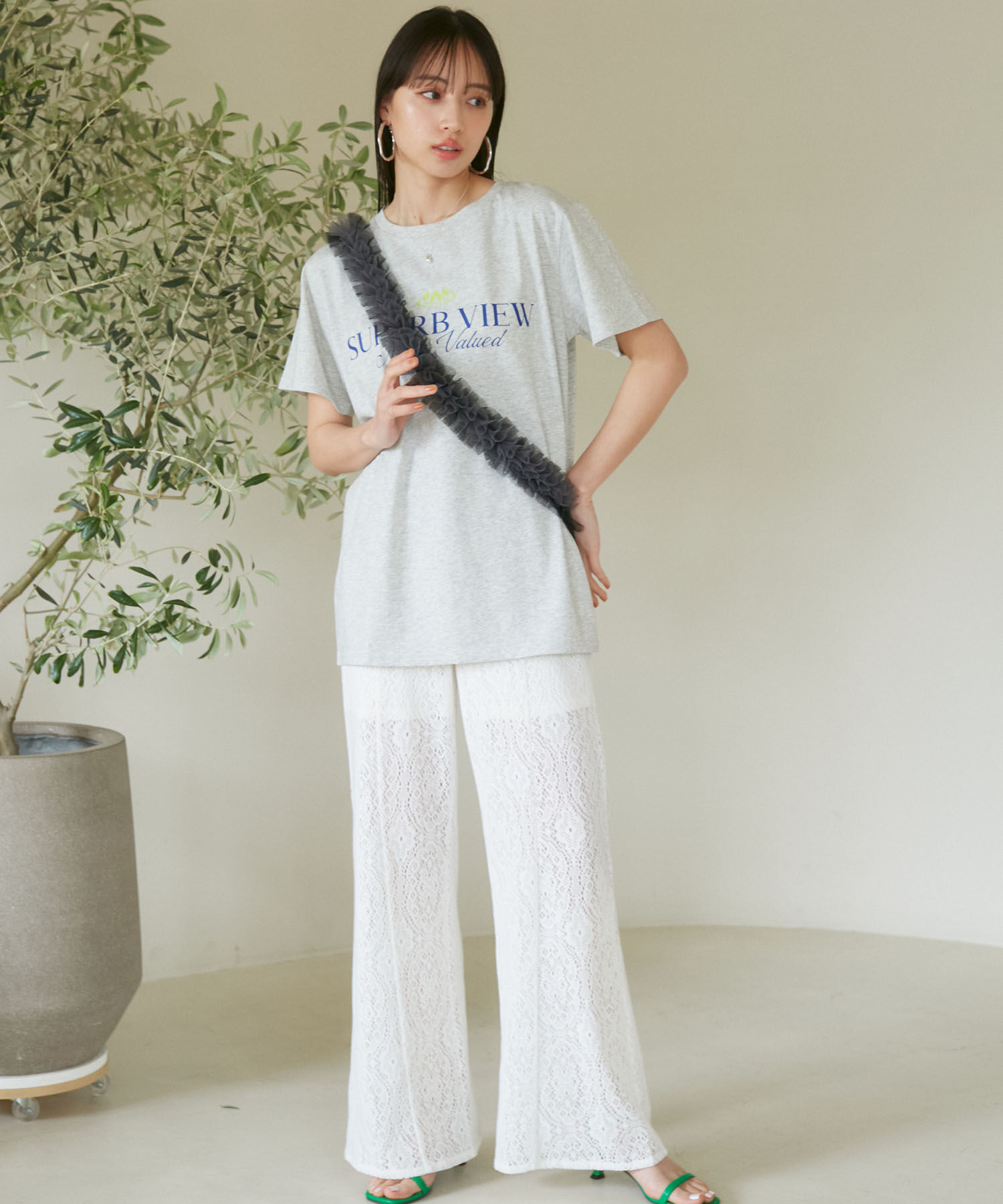 VIS「グラデーションフリルスマホショルダー」|その他|