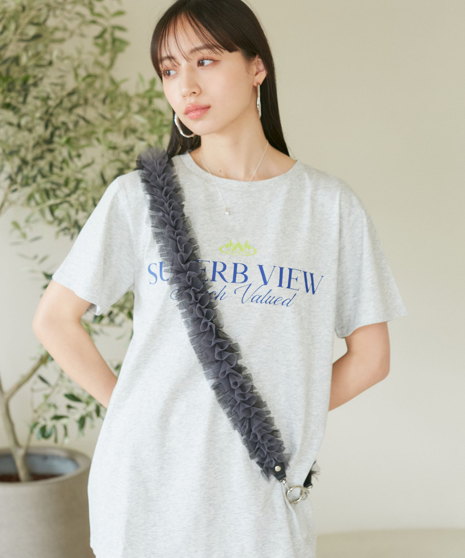 VIS「グラデーションフリルスマホショルダー」|その他|