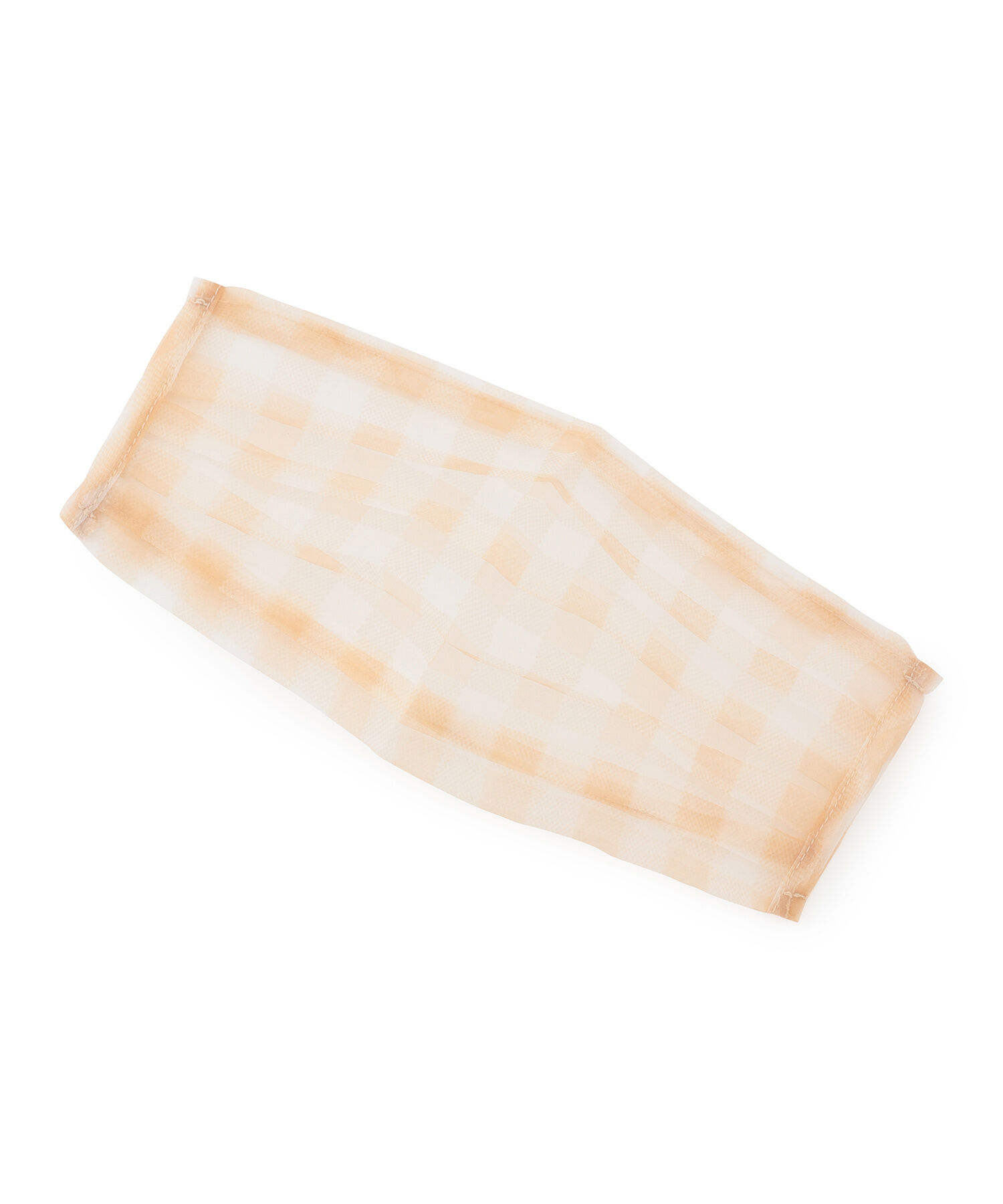 ROPE PICNIC PASSAGE「【WEAR MASK】きせかえマスク オーガンジープリントプリーツマスクカバー」|その他|