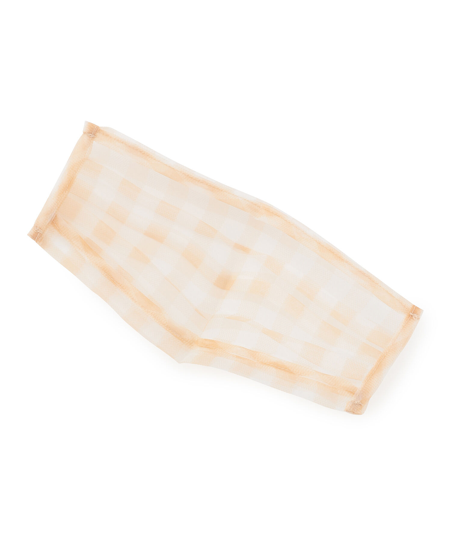 ROPE PICNIC PASSAGE「【WEAR MASK】きせかえマスク オーガンジープリントプリーツマスクカバー」|その他|