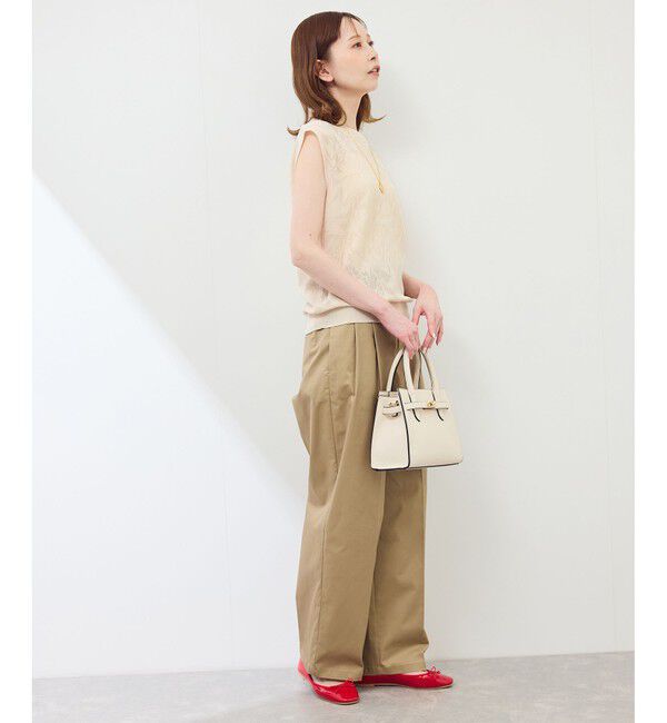 Rope&rsquo;Picnic「レーシーフレンチサマーニット」|ニット・セーター|